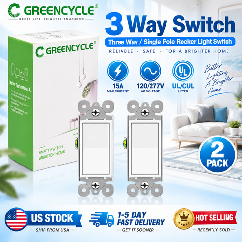 Pack three way single pole - three,