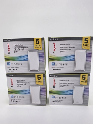Qty legrand white paddle - legrand,