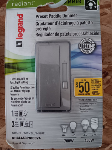 Legrand radiant rhcl453pniccv4 - radiant,