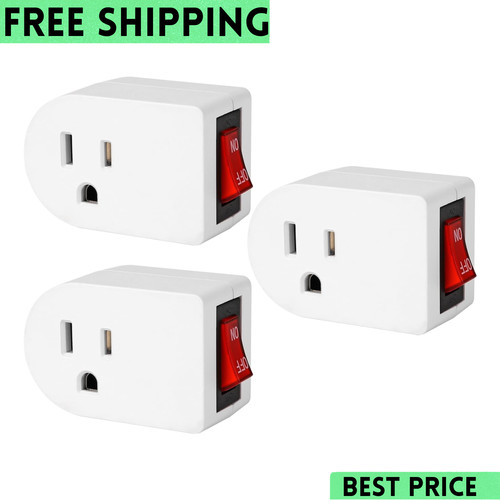 Grounded outlet with - outlet, off