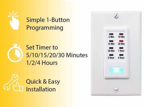 Countdown light timer outlet - light,