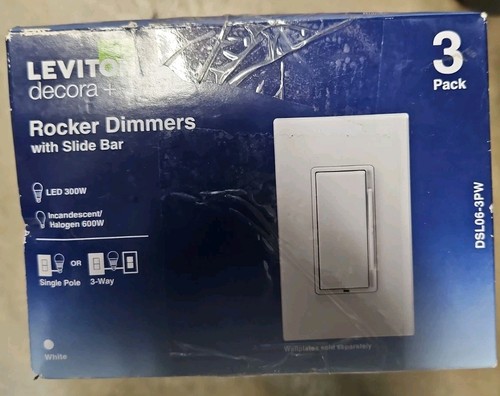 Pack leviton decora 600w - 3,